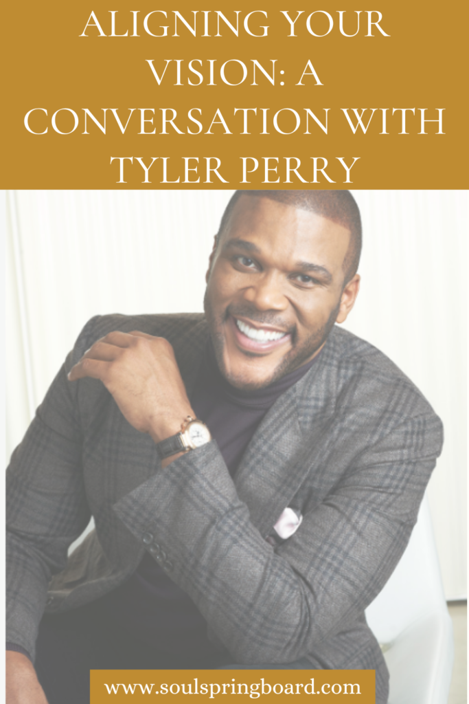 Entrepreneur, Tyler Perry, shares his personal journey, and talks about aligning your vision with God's vision for your life.