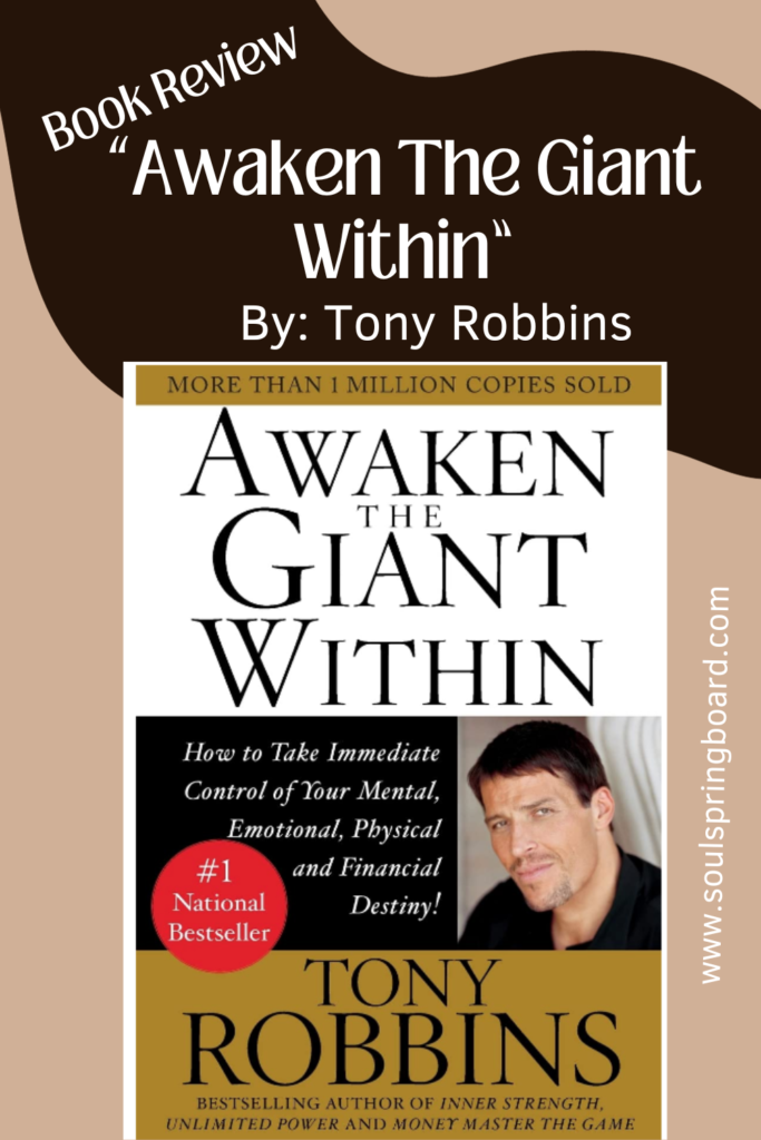Discover the power of self-mastery with Tony Robbins' "Awaken the Giant Within." Unlock your inner giant and create your dreamed life.